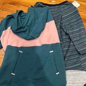 Dog Hoodie and Tee Shirt - size XL